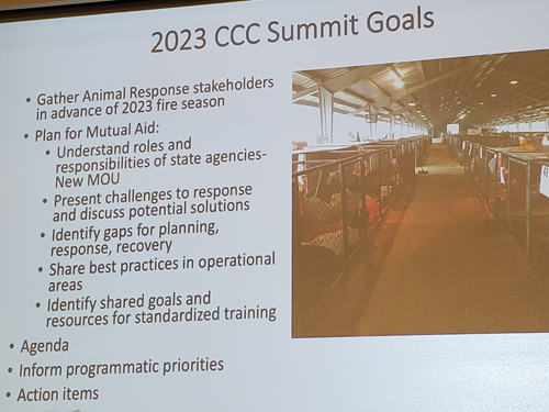 Picture of powerpoint slide from CCC Summit